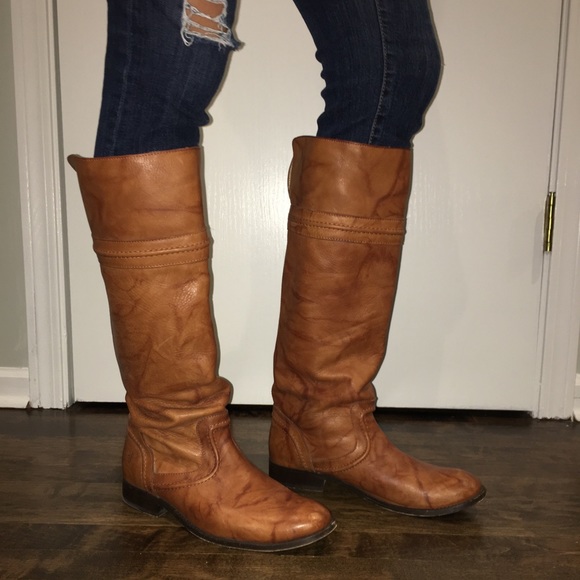 Frye Shoes - Frye Melissa Trapunto Leather Riding Boot #76442